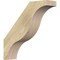 Ekena Millwork 6"W x 24"D x 24"H Funston Rough Sawn Knee Brace, Douglas Fir BRC06X24X24FST00RDF - alternate 1